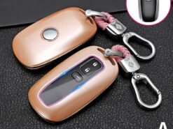 Cover Chiave/telecomando per VFor Luxgen U6 U7 SUV S5 2020 2021 3 Cover Chiave/telecomando per VFor Luxgen U6 U7 SUV S5 2020 2021 - Carbon Fiber Car Smart Key Cover Case Fob For VFor Luxgen U6 U7 SUV S5 2020 1
