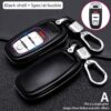 Cover Chiave/telecomando per Audi A1 A3 A4 A5 A6 A7 A8 Quattro Q3 Q5 Q7 S5 S6 S7 S8 - Carbon Fiber Car Smart Key Cover Case For Audi A1 A3 A4 A5 A6 A7 A8