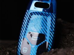 Cover Chiave/telecomando per Audi A1 A4 A5 A6 A7 A8 B6 B7 B8 B9 TT 8S Q3 Q5 Q7 S5 5 Cover Chiave/telecomando per Audi A1 A4 A5 A6 A7 A8 B6 B7 B8 B9 TT 8S Q3 Q5 Q7 S5 - Carbon Fiber TPU Car Smart Key Case Cover For Audi A1 A4 A5 A6 A7 A8 3