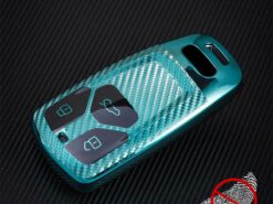Cover Chiave/telecomando per Audi A1 A4 A5 A6 A7 A8 B6 B7 B8 B9 TT 8S Q3 Q5 Q7 S5 6 Cover Chiave/telecomando per Audi A1 A4 A5 A6 A7 A8 B6 B7 B8 B9 TT 8S Q3 Q5 Q7 S5 - Carbon Fiber TPU Car Smart Key Case Cover For Audi A1 A4 A5 A6 A7 A8 4