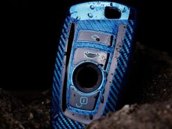 Cover Chiave/telecomando per BMW 3 4 5 Series F20 F21 F30 F31 F25 F01 F02 X3 X4 X5 E34 E60 E36 E90 - Carbon Fiber TPU Car Smart Key Case Cover For BMW 3 4 5 Series F20 F21 2