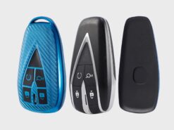 Cover Chiave/telecomando per Changan CS35Plus CS55Plus CS75Plus 2019 2020 - Carbon Fiber TPU Car Smart Key Case Cover Shell Fob For Changan CS35Plus CS55Plus CS75Plus 2019 2