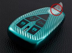 Cover Chiave/telecomando per Changan CS35Plus CS55Plus CS75Plus 2019 2020 - Carbon Fiber TPU Car Smart Key Case Cover Shell Fob For Changan CS35Plus CS55Plus CS75Plus 2019 3