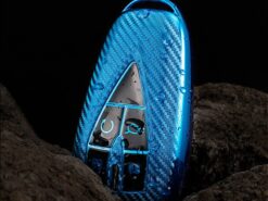 Cover Chiave/telecomando per Changan CS35Plus CS55Plus CS75Plus 2019 2020 - Carbon Fiber TPU Car Smart Key Case Cover Shell Fob For Changan CS35Plus CS55Plus CS75Plus 2019 4