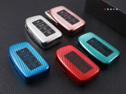 Cover Chiave/telecomando per Lexus NX GS RX IS ES GX LX RC 200 250 300 350 NX200 NX300 RX350 ES300 3 Cover Chiave/telecomando per Lexus NX GS RX IS ES GX LX RC 200 250 300 350 NX200 NX300 RX350 ES300 - Carbon Fiber TPU Car Smart Key Case Cover Shell Fob For Lexus NX GS RX IS 1