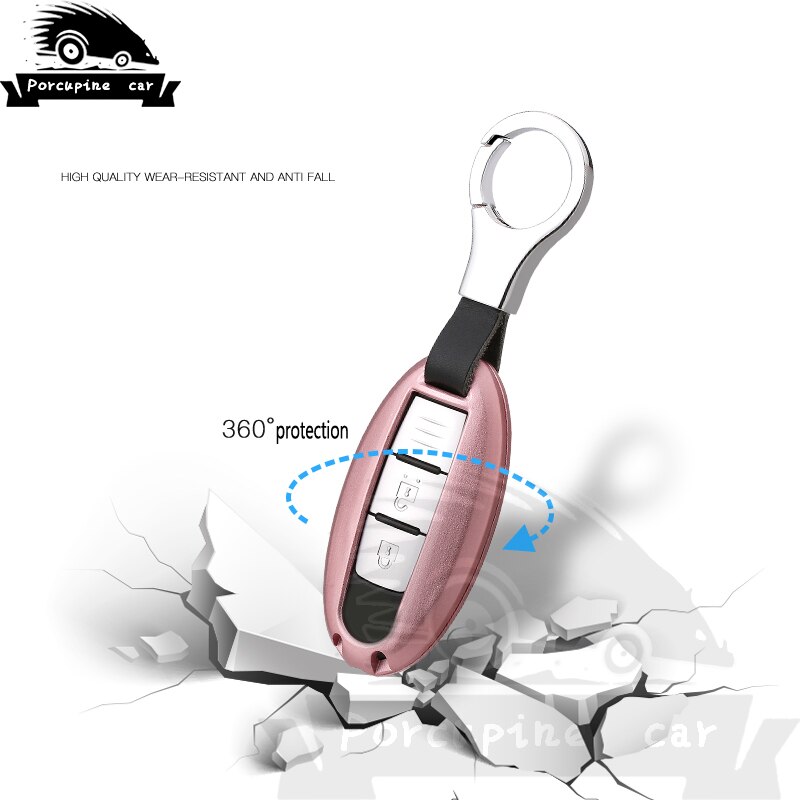 Caso-Della-Copertura-di-Chiave-dell-automobile-per-Nissan-Tiida-Livina-X-Trail-T31-T32-Qashqai-1 Cover Chiave/telecomando per Nissan Tiida Livina X-Trail T31 T32 Qashqai Teana Marzo Juke Per Infiniti EX FX G25 FX35 EX35 QX50 - Caso Della Copertura di Chiave dell automobile per Nissan Tiida Livina X Trail T31 T32 Qashqai 1
