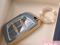 Cover Chiave/telecomando per TPU per CadillacCT5 C8 Corvette 2018 - 2021 CT4 CT4-V - Caso della copertura chiave a distanza dell automobile di TPU per CadillacCT5 C8 Corvette 2018 2021 4