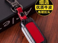 Cover Chiave/telecomando per GAC trumpchi GSGA3GA3SGA5GA6 GS4 GS8 6 Cover Chiave/telecomando per GAC trumpchi GSGA3GA3SGA5GA6 GS4 GS8 - Cassa Chiave dell automobile di Keychain Della Catena Chiave In fibra di Carbonio texture In Pelle 4