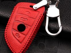 Cover Chiave/telecomando per Bmw X5 F15 E53 X1 F48 X3 E83 X4 G30 F10 F31 F30 e30 E38 E39 E46 F07 - Chiave Dell automobile del Cuoio genuino Della Copertura di Caso Per Bmw X5 F15 E53 X1 3