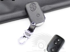 Cover Chiave/telecomando per Lexus CT200h ES 300h IS250 GX400 LX570 RX270 RX350 RX450h - Chiave Dell automobile del Cuoio genuino Della Copertura di Caso Per Lexus CT200h ES 300h IS250 3