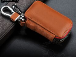 Cover Chiave/telecomando per Opel Volkswagen VW Kia Honda BMW Mini Audi Mercedes Nissan Hyundai Ford Peugeot lexus Toyota - Chiave Dell automobile di cuoio Della Copertura Della Cassa Chiave per Opel Volkswagen VW Kia Honda 2