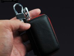 Cover Chiave/telecomando per Opel Volkswagen VW Kia Honda BMW Mini Audi Mercedes Nissan Hyundai Ford Peugeot lexus Toyota - Chiave Dell automobile di cuoio Della Copertura Della Cassa Chiave per Opel Volkswagen VW Kia Honda 4