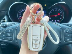 Cover Chiave/telecomando per Toyota 3 Cover Chiave/telecomando per Toyota - Copertura chiave a distanza dell automobile di TPU Shell Fob per Toyota C HR Corolla RAV4 1