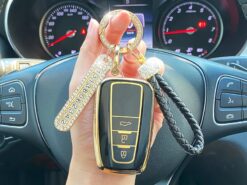 Cover Chiave/telecomando per Toyota 5 Cover Chiave/telecomando per Toyota - Copertura chiave a distanza dell automobile di TPU Shell Fob per Toyota C HR Corolla RAV4 3