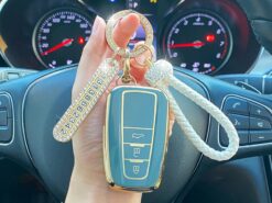 Cover Chiave/telecomando per Toyota 7 Cover Chiave/telecomando per Toyota - Copertura chiave a distanza dell automobile di TPU Shell Fob per Toyota C HR Corolla RAV4 5