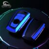 Chiave/telecomando per BMW 1 2 3 4 5 6 7 serie X1 X3 X4 X5 X6 F30 F34 F10 F07 F20 G30 F15 F16 - Copertura della cassa chiave a distanza dell automobile di placcatura Nano di vuoto per BMW 1