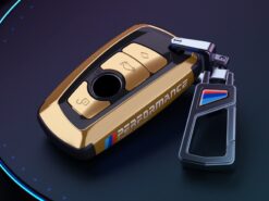 Chiave/telecomando per BMW 1 2 3 4 5 6 7 serie X1 X3 X4 X5 X6 F30 F34 F10 F07 F20 G30 F15 F16 - Copertura della cassa chiave a distanza dell automobile di placcatura Nano di vuoto per BMW 1 3