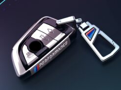 Cover Chiave/telecomando per BMW X1 X3 X5 X6 serie 1 2 5 7 F15 F16 E53 E70 E39 F10 F30 G30 G11 F48 F39 G01 - Copertura della cassa chiave a distanza dell automobile di placcatura Nano di vuoto per BMW X1 4