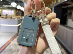 Cover Chiave/telecomando per Honda Accord Civic HRV CRV CR-V misura HR-V città odissea XR-V - Copertura della cassa chiave dell automobile di TPU Shell Fob per Honda Accord Civic HRV CRV 4