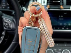 Cover Chiave/telecomando per Toyota Prius Camry Corolla C-HR CHR RAV4 Prado - Copertura della cassa chiave dell automobile di TPU chiave dell automobile di Toyota per Toyota Prius 3