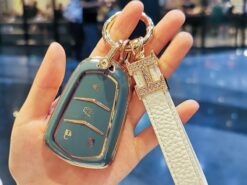 Cover Chiave/telecomando per Cadillac SRX 2015 2016 XT5 XTS CT6 ATS CTS 2 Cover Chiave/telecomando per Cadillac SRX 2015 2016 XT5 XTS CT6 ATS CTS - Copertura della cassa chiave dell automobile di TPU per Cadillac SRX 2015 2016 XT5 XTS CT6 2