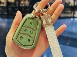 Cover Chiave/telecomando per Cadillac SRX 2015 2016 XT5 XTS CT6 ATS CTS 3 Cover Chiave/telecomando per Cadillac SRX 2015 2016 XT5 XTS CT6 ATS CTS - Copertura della cassa chiave dell automobile di TPU per Cadillac SRX 2015 2016 XT5 XTS CT6 3