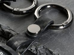 Cover Chiave/telecomando per volkswagen vw polo passat jetta tiguan touran skoda - Copertura di chiave dell automobile in fibra di carbonio cassa del gel di Silice chiave del 3