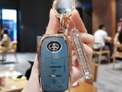 Cover Chiave/telecomando per Toyota Yaris Prius Corolla Camry REIZ Avensis Verso Prado corona CHR RAV4 C-HR Aygo Scion 3 Cover Chiave/telecomando per Toyota Yaris Prius Corolla Camry REIZ Avensis Verso Prado corona CHR RAV4 C-HR Aygo Scion - Copertura durevole di caso chiave dell automobile di TPU per Toyota Yaris Prius Corolla Camry REIZ 1