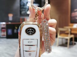 Cover Chiave/telecomando per Toyota Yaris Prius Corolla Camry REIZ Avensis Verso Prado corona CHR RAV4 C-HR Aygo Scion 4 Cover Chiave/telecomando per Toyota Yaris Prius Corolla Camry REIZ Avensis Verso Prado corona CHR RAV4 C-HR Aygo Scion - Copertura durevole di caso chiave dell automobile di TPU per Toyota Yaris Prius Corolla Camry REIZ 2