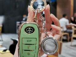 Cover Chiave/telecomando per Toyota Yaris Prius Corolla Camry REIZ Avensis Verso Prado corona CHR RAV4 C-HR Aygo Scion 7 Cover Chiave/telecomando per Toyota Yaris Prius Corolla Camry REIZ Avensis Verso Prado corona CHR RAV4 C-HR Aygo Scion - Copertura durevole di caso chiave dell automobile di TPU per Toyota Yaris Prius Corolla Camry REIZ 5