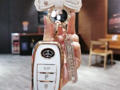 Cover Chiave/telecomando per TPU per 2021Toyota CHR RAV4 Corolla C-HR Prius Camry Prado 2018 3 Cover Chiave/telecomando per TPU per 2021Toyota CHR RAV4 Corolla C-HR Prius Camry Prado 2018 - Coperture del supporto della copertura della cassa chiave a distanza dell automobile molle di TPU per 1