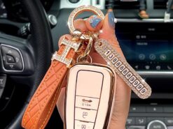 Cover Chiave/telecomando per Toyota Corolla C-HR CHR RAV4 Prius Camry Prado 2018 7 Cover Chiave/telecomando per Toyota Corolla C-HR CHR RAV4 Prius Camry Prado 2018 - Coperture del supporto della copertura della cassa chiave a distanza dell automobile molle di TPU per 11