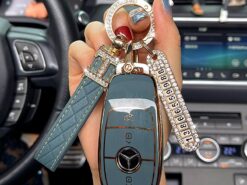 Cover Chiave/telecomando per Mercedes BenzGLC CLE CLA GLB GLS A C E S classe G W177 W205 W213 W222 X167 AMG 4 Cover Chiave/telecomando per Mercedes BenzGLC CLE CLA GLB GLS A C E S classe G W177 W205 W213 W222 X167 AMG - Coperture della copertura della cassa chiave A distanza dell automobile di TPU di modo per Mercedes 2