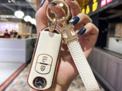 Cover Chiave/telecomando per Mazda 2 3 6 Atenza Axela DemioCX3 CX7 CX9 CX5 2/3 - Cover portachiavi in TPU Smart Car per Mazda 2 3 6 Atenza Axela DemioCX3 CX7 CX9 2