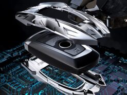 Cover Chiave/telecomando per BMW 1 2 3 4 5 6 7 serie X1 X3 X4 X5 X6 F30 F34 F10 F07 F20 G30 F15 F16 F25 F26 F18 320i M3 M4 M5 - Cover portachiavi in lega di zinco per BMW 1 2 3 4 5 6 7 serie 4