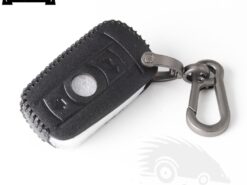 Cover Chiave/telecomando per BMW E90 E60 E70 E87 3 5 Serie 6 m3 M5 X1 X5 X6 Z4 - Cuoio 3 Bottoni Remoto Intelligente Chiave Dell automobile di Caso Della Protezione Della Copertura per BMW 5