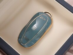 Cover Chiave/telecomando per Auto Smart Remote Key Cover completa Shell per Tesla modello S 3X3 - Custodia morbida di lusso in TPU per Auto Smart Remote Key Cover completa Shell per Tesla 4