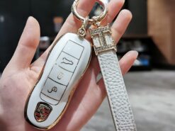 Cover Chiave/telecomando per Panamera Macan Porsche Cayenne 911 996 Car Cover Skin Holder protezione 7 Cover Chiave/telecomando per Panamera Macan Porsche Cayenne 911 996 Car Cover Skin Holder protezione - Custodia portachiavi in TPU per Panamera Macan Porsche Cayenne 911 996 Car Cover Skin Holder protezione 5