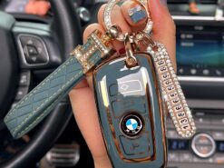Cover Chiave/telecomando per BMW F31 F10 F30 E87 E46 E60 F20 G20 G30 6 Cover Chiave/telecomando per BMW F31 F10 F30 E87 E46 E60 F20 G20 G30 - Custodia portachiavi per auto borsa remota per BMW F31 F10 F30 E87 E46 E60 F20 G20 4
