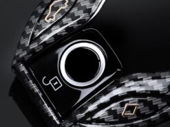 Cover Chiave/telecomando per BMW serie 5 7 G11 G12 G30 G31 G32 i8 I12 I15 G01 X3 G02 X4 G05 X5 X7 - Custodia protettiva per Display a LED per auto in ABS in fibra di carbonio per BMW 4