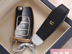 Cover Chiave/telecomando per Ford Fiesta Focus 2 Ecosport Kuga Escape Falcon Eco Sport Galaxy 5 Cover Chiave/telecomando per Ford Fiesta Focus 2 Ecosport Kuga Escape Falcon Eco Sport Galaxy - Custodia protettiva per chiave a distanza per auto in TPU Shell Fob b max c max 3