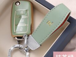 Cover Chiave/telecomando per Volkswagen VW Tiguan Jetta Passat B5 B6 B7 Bora Polo Golf 4 5 6 MK6 3 Cover Chiave/telecomando per Volkswagen VW Tiguan Jetta Passat B5 B6 B7 Bora Polo Golf 4 5 6 MK6 - Custodia protettiva per chiave in TPU per Volkswagen VW Tiguan Jetta Passat B5 B6 B7 Bora 1