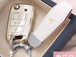 Cover Chiave/telecomando per Volkswagen VW Tiguan Jetta Passat B5 B6 B7 Bora Polo Golf 4 5 6 MK6 5 Cover Chiave/telecomando per Volkswagen VW Tiguan Jetta Passat B5 B6 B7 Bora Polo Golf 4 5 6 MK6 - Custodia protettiva per chiave in TPU per Volkswagen VW Tiguan Jetta Passat B5 B6 B7 Bora 3