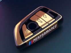 Cover Chiave/telecomando per BMW X1 X3 X4 X5 F15 X6 F16 G30 7 serie G11 F48 F39 520 525 f30 118i 218i 320i - Custodia protettiva per chiave per auto Nano galvanica per BMW X1 X3 X4 X5 F15 X6 2