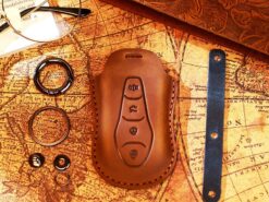 Cover Chiave/telecomando per Geely New Emgrand GS X6 SUV EC7 accessori per lo Styling dell'auto portachiavi con fibbia portachiavi - Custodia protettiva per portachiavi per auto custodia protettiva per Geely New Emgrand GS X6 SUV EC7 3