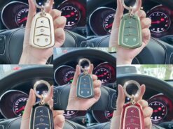 Cover Chiave/telecomando per CadillacCT6 CTS XT5 DTS ATS Escalade ESV SRX STS XTS ELR 2014 2015 2016 2017 2018 - Custodia protettiva per telecomando in TPU Shell per CadillacCT6 CTS XT5 DTS ATS Escalade ESV SRX 5