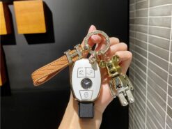 Cover Chiave/telecomando per Mercedes Benz GLA CLA GLK GLC A C E S classe G W204 W463 W176 W251 W205 5 Cover Chiave/telecomando per Mercedes Benz GLA CLA GLK GLC A C E S classe G W204 W463 W176 W251 W205 - Custodia protettiva per telecomando in TPU per Mercedes Benz GLA CLA GLK GLC A C E 3