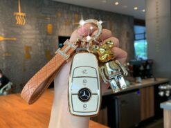 Cover Chiave/telecomando per Mercedes Benz GLA CLA GLK GLC A C E S classe G W204 W463 W176 W251 W205 6 Cover Chiave/telecomando per Mercedes Benz GLA CLA GLK GLC A C E S classe G W204 W463 W176 W251 W205 - Custodia protettiva per telecomando in TPU per Mercedes Benz GLA CLA GLK GLC A C E 4