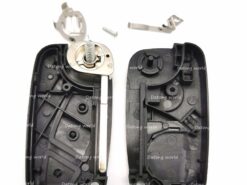 Chiave/telecomando per Fiat - Datong World Car Filp Key For Fiat 3 Buttons Remote Car Key Blank Case Shell 2