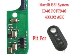Chiave/telecomando per Fiat Dehilp Marelli BSI System 433.92 ASK PCF7946 - Datong World Car Remote Key Replace PCB Board For Fiat Dehilp Marelli BSI System 433 92 1